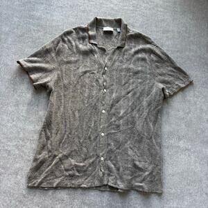 Bonobos Men’s Linen Blend Button Down Polo Shirt